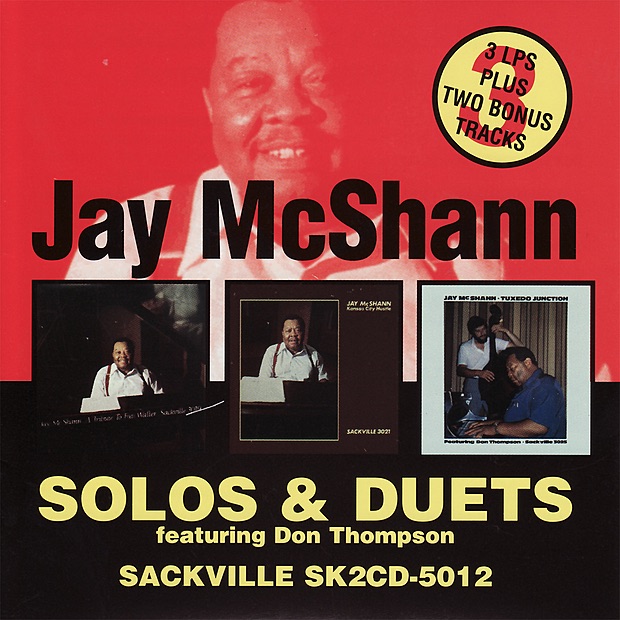 Solos & Duets by Jay McShann & Don Thompson album cover
