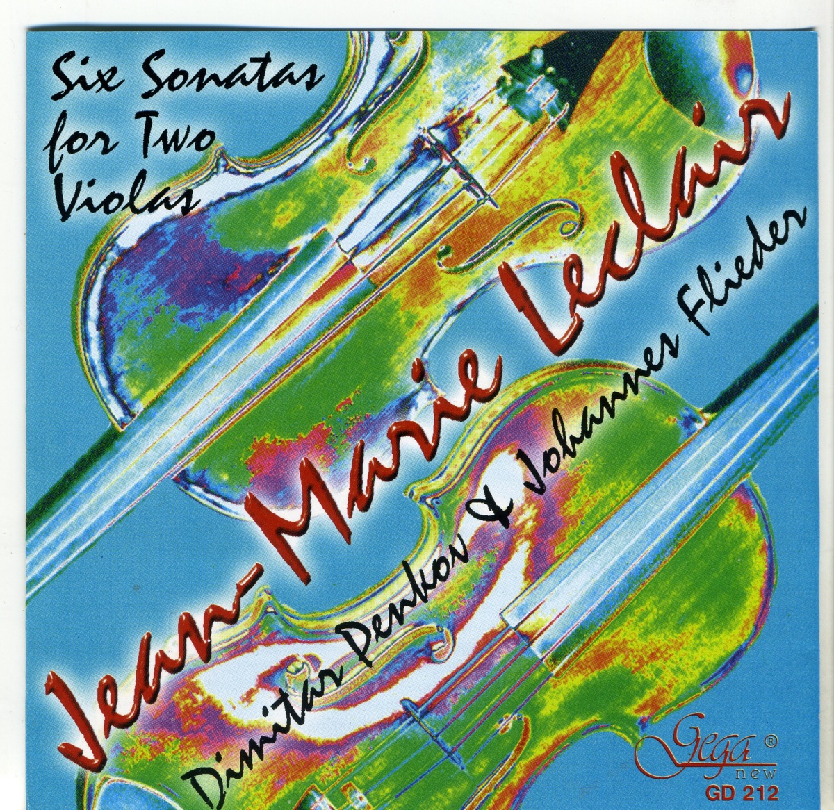 Six Sonatas for Two Violas by Johannes Flieder & Dimitar Penkov album cover