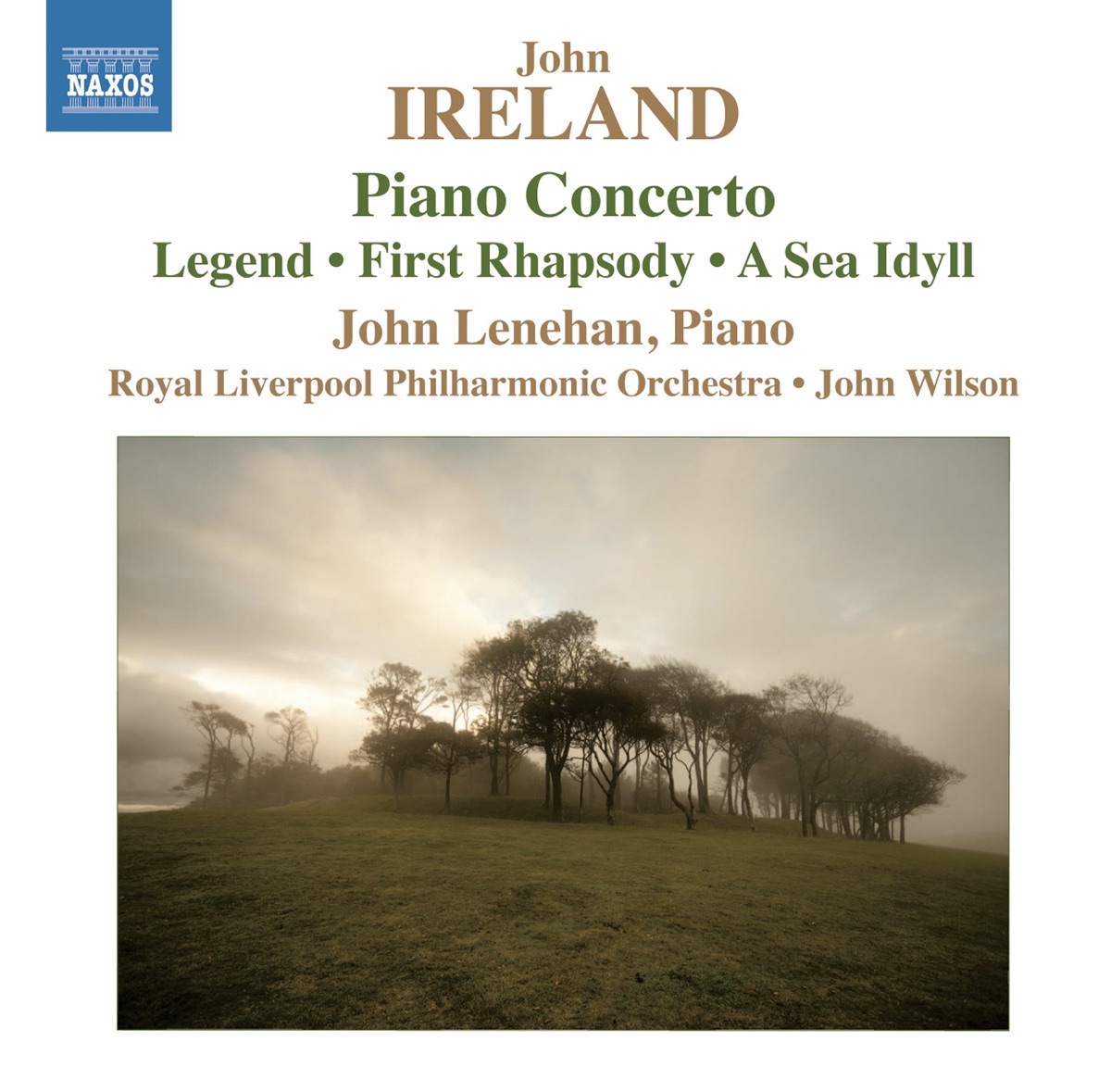 Ireland: Piano Concerto by John Lenehan, Royal Liverpool Philharmonic Orchestra & John Wilson album cover