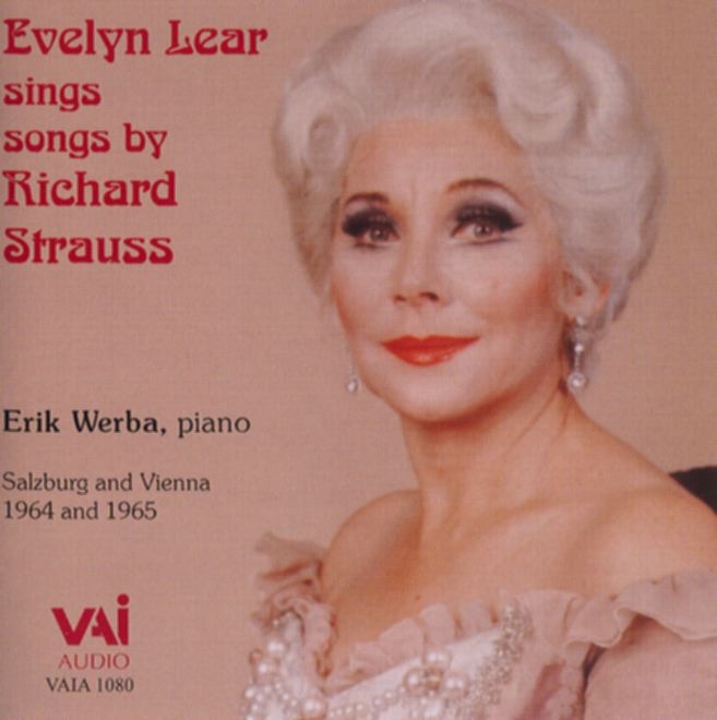 Evelyn Lear Sings Songs By Richard Strauss by Erik Werba & Evelyn Lear album cover