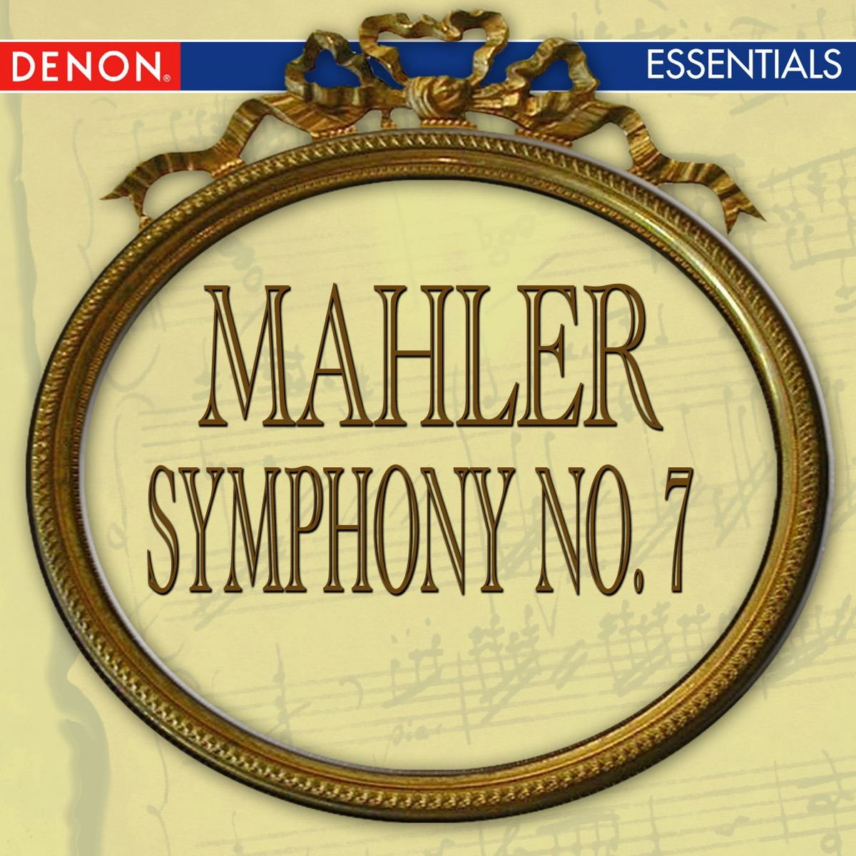 Mahler: Symphony No. 7 'Das Lied Der Nacht' by The Symphony Orchestra of the Moscow Philharmonic Society & Kirill Kondrashin album cover