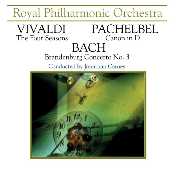 Vivaldi: The Four Seasons - Bach: Brandenburg Concerto No. 3 by Royal Philharmonic Orchestra album cover