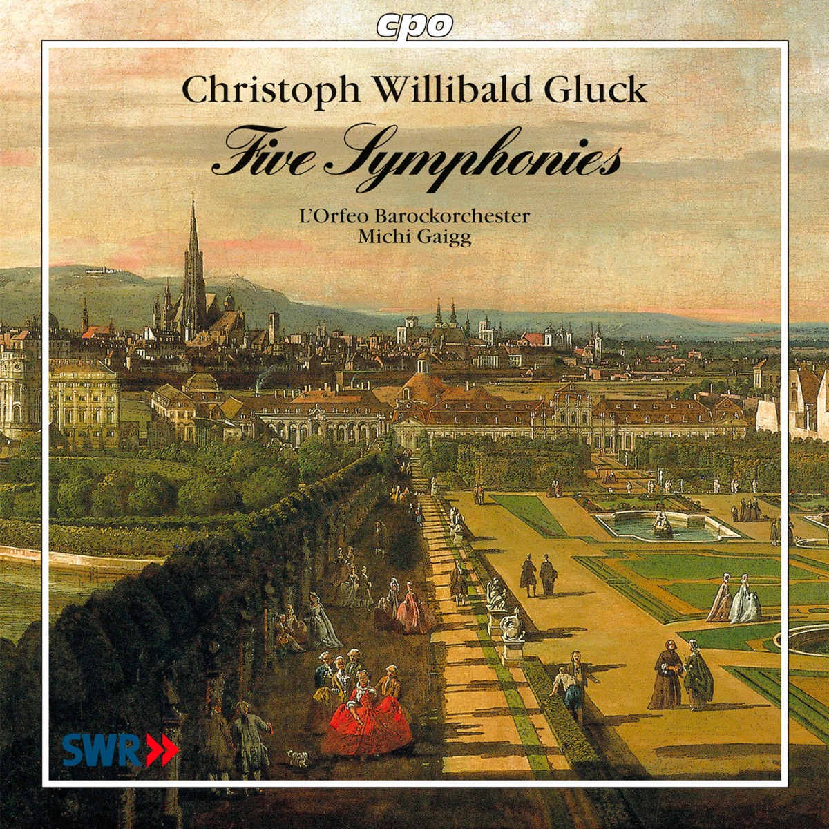 Gluck: Symphonies by Michi Gaigg album cover