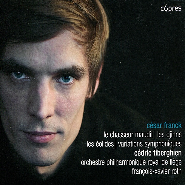 Franck: Œuvres Orchestrales by Cédric Tiberghien, Orchestre Philharmonique Royal de Liège & François-Xavier Roth album cover
