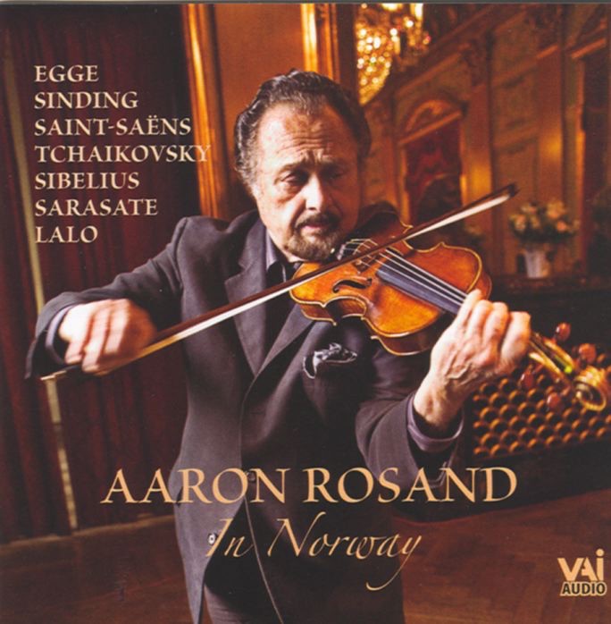 Aaron Rosand in Norway by Aaron Rosand, Norwegian Radio Orchestra, Robert Levin & Sverre Brulund album cover