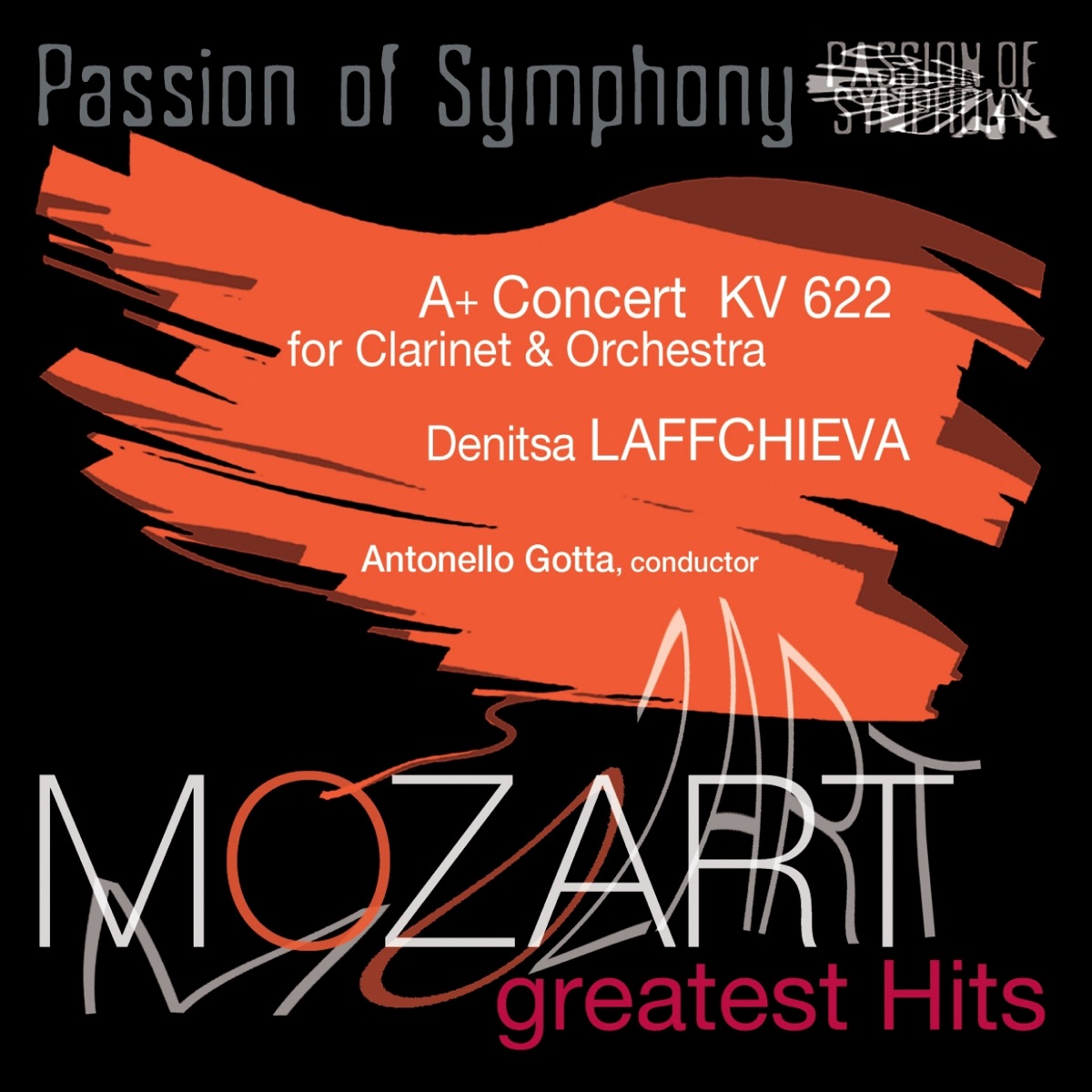 Mozart: Concert for Clarinet & Orchestra in A Major, K. 622 by Antonello Gotta & Compagnia d'Opera Italiana album cover