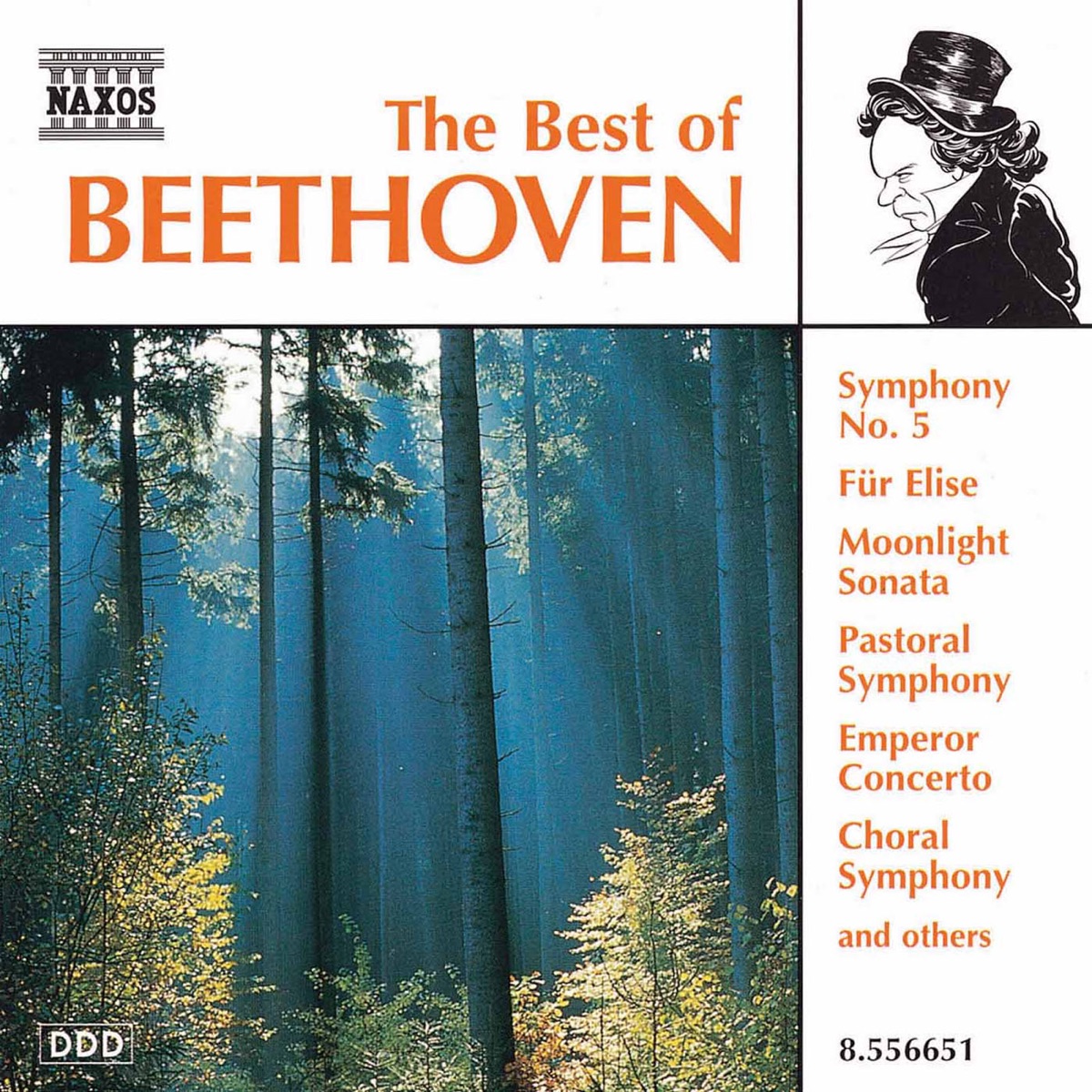 Beethoven: The Best of Beethoven by Slovak Philharmonic Orchestra, Balázs Szokolay, Slovak Radio Symphony Orchestra, Jenő Jandó, Takako Nishizaki, Stefan Vladar & Zagreb Philharmonic Orchestra album cover