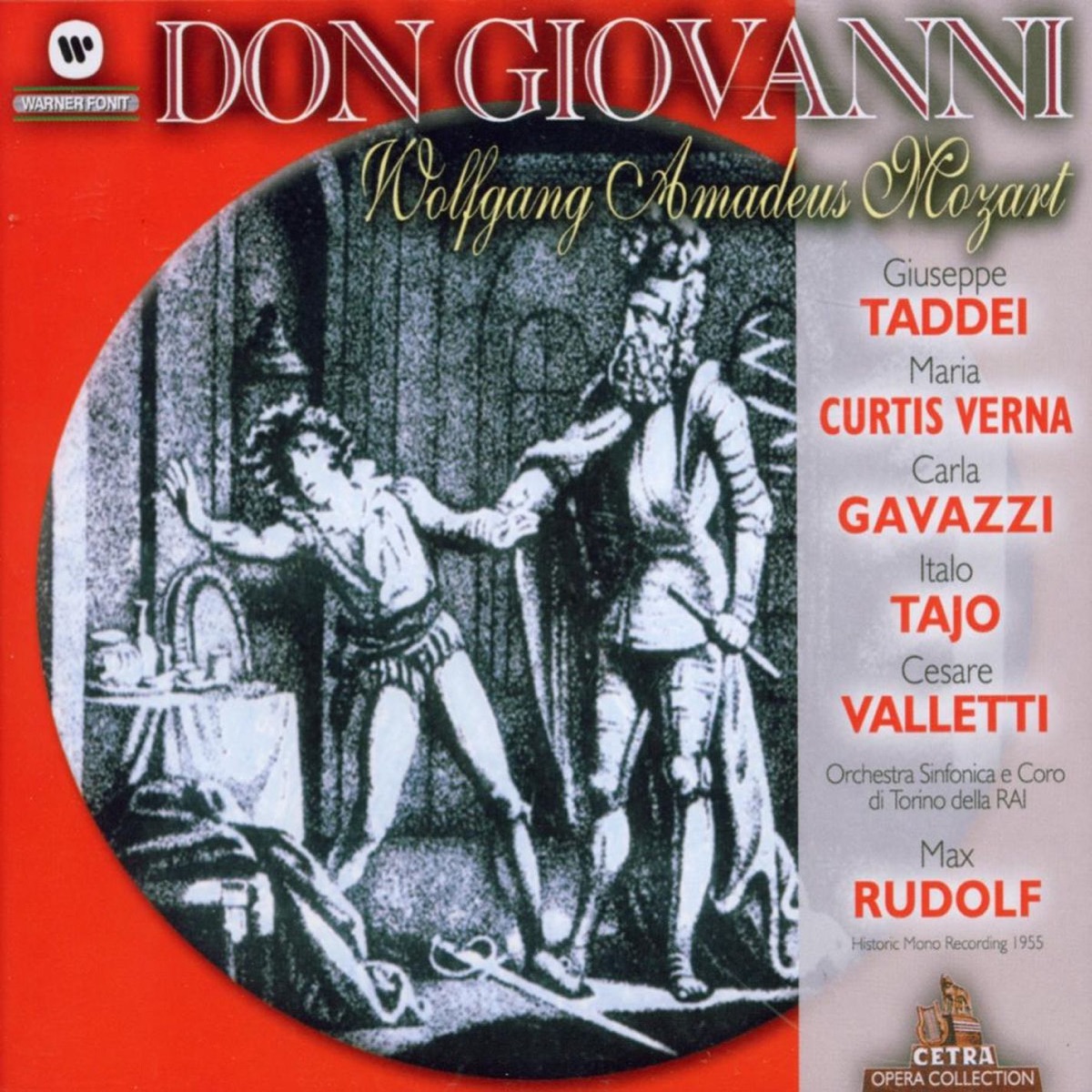 Mozart: Don Giovanni by Antonio Zerbini, Max Rudolf & Orchestra Sinfonica di Torino della RAI album cover