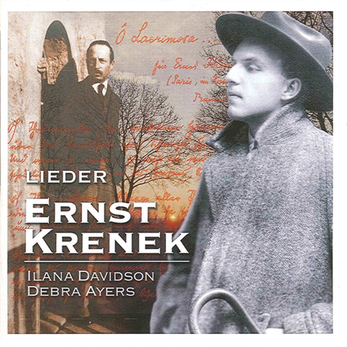 Krenek: Songs by Ilana Davidson & Debra Ayers album cover