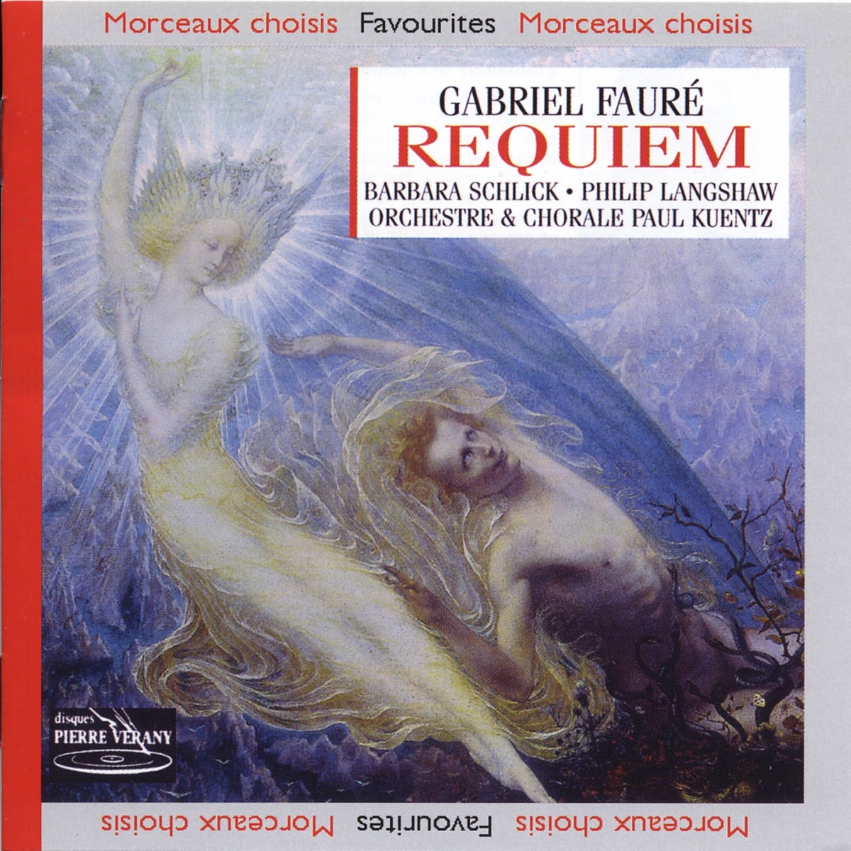 Faure : Réquiem, Op. 48 by Orchestre & Chorale Paul Kuentz, Barbara Schlick & Philip Langshaw album cover
