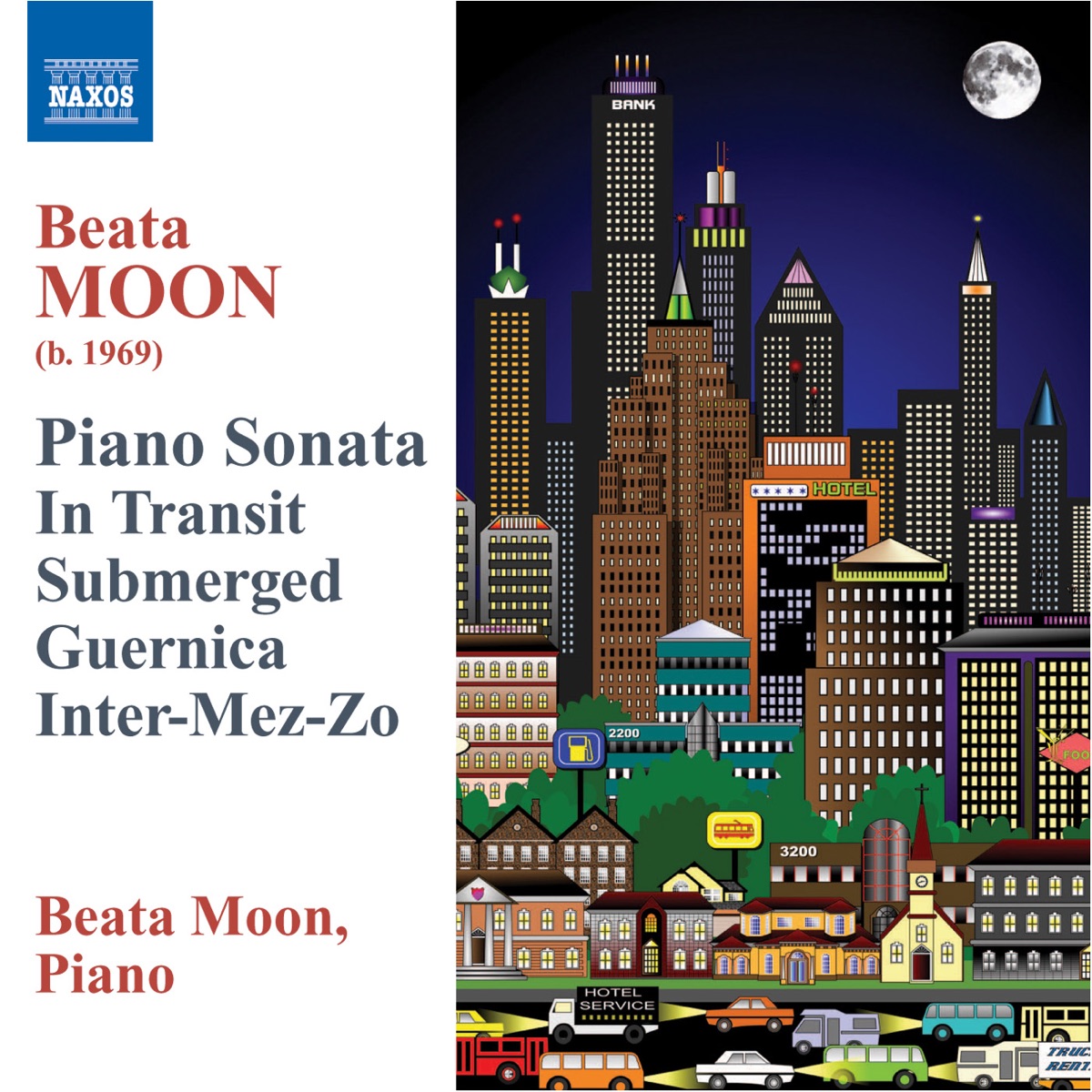 Moon: Piano Works by Beata Moon album cover