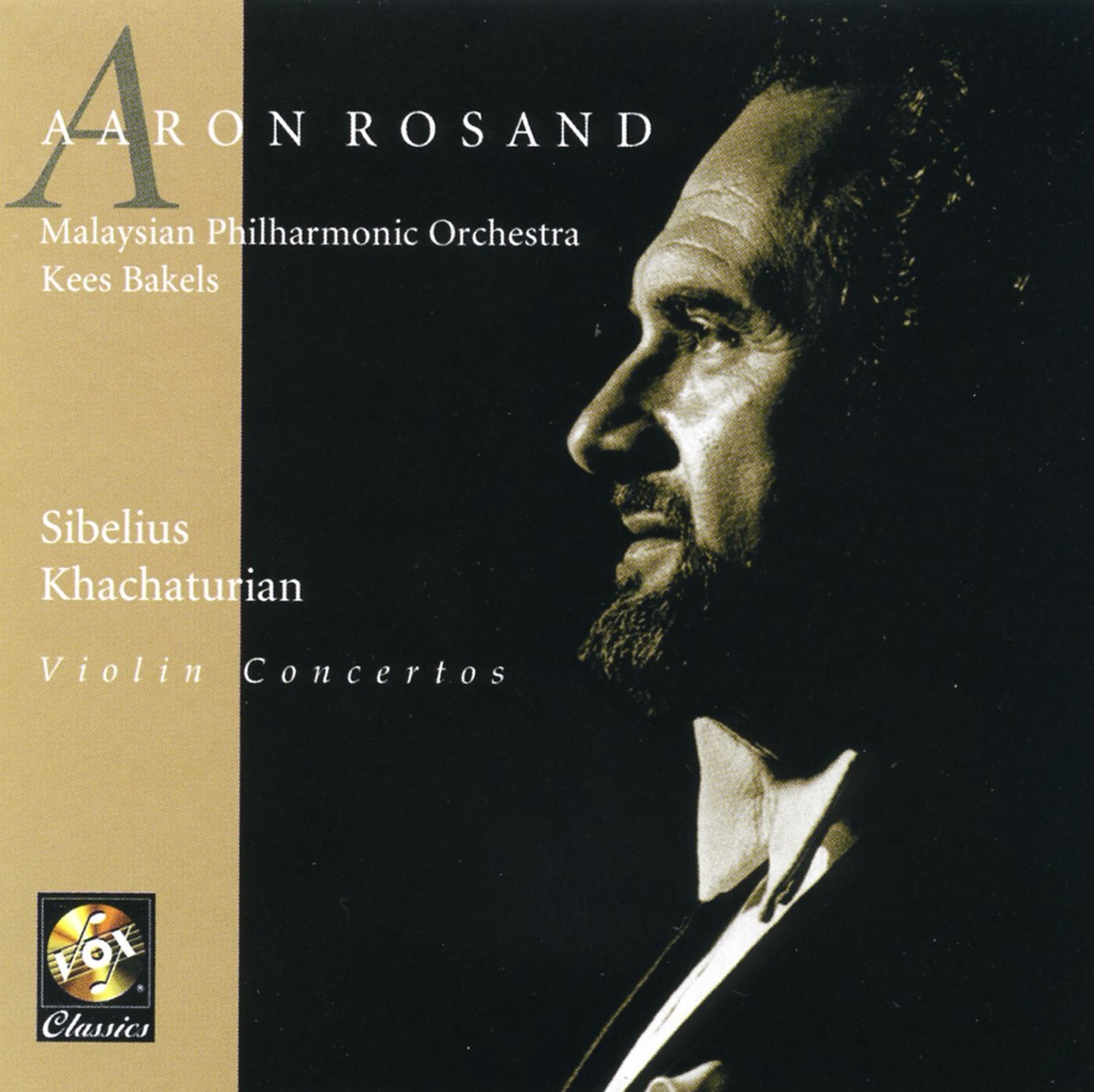 Sibelius & Khachaturian: Violin Concertos by Aaron Rosand album cover