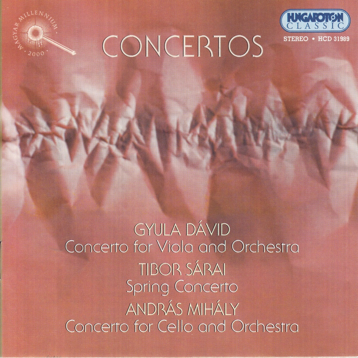 Versenyművek - Concertos by Hungarian State Orchestra, János Ferencsik, Budapest Symphony Orchestra, Frigyes Sándor & György Lehel album cover