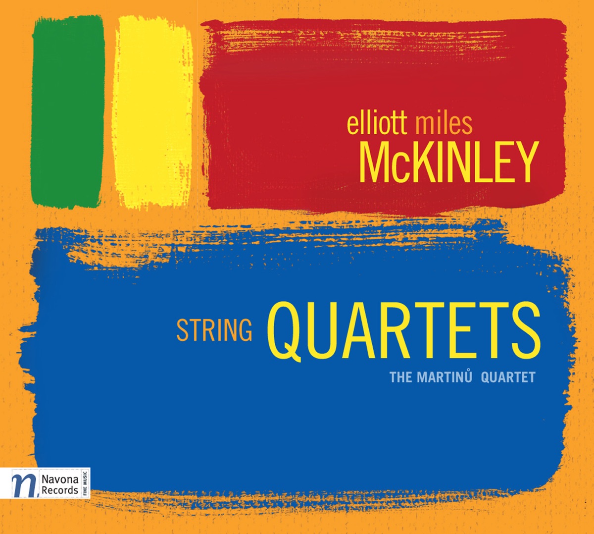 McKinley: String Quartets by Martinů Quartet album cover