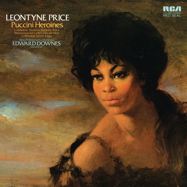 Leontyne Price - Puccini Heroines by Leontyne Price, Sir Edward Downes & Philharmonia Orchestra album cover