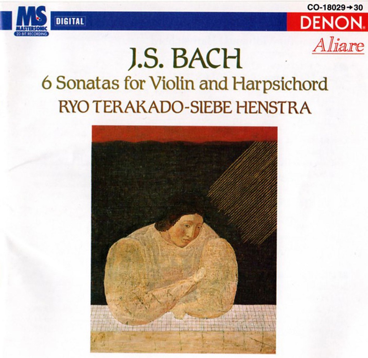 Bach: 6 Sonatas for Violin and Harpsichord by Ryo Terakado & Siebe Henstra album cover
