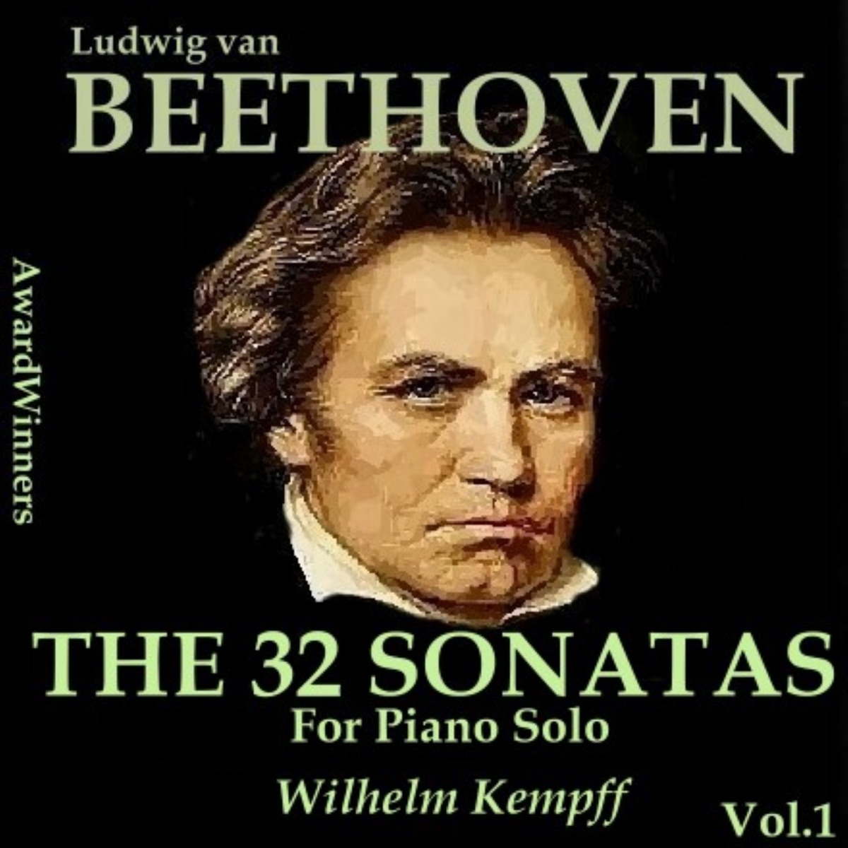 Beethoven, Vol. 06 - 32 Sonatas 01-16 by Wilhelm Kempff album cover