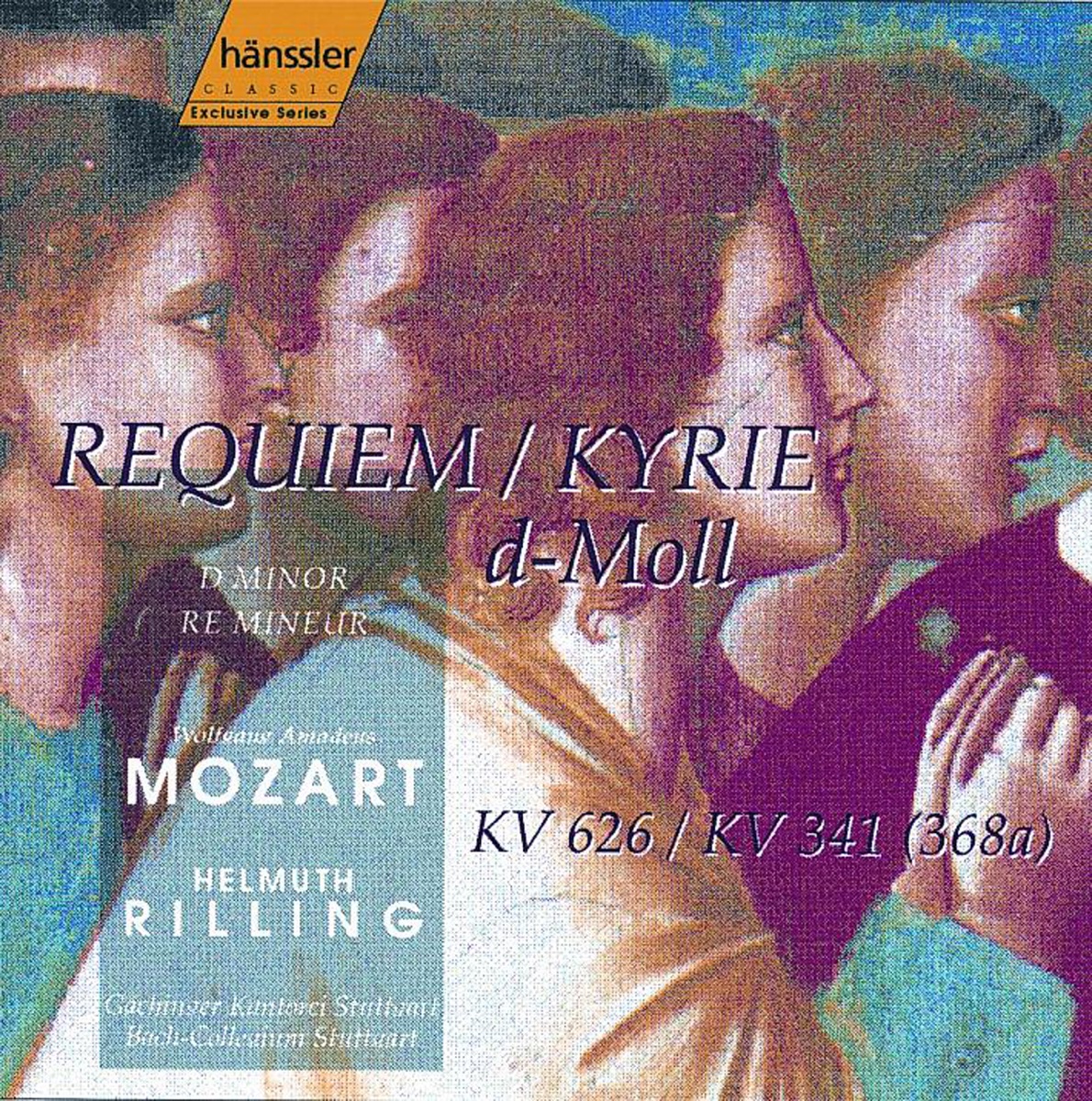 Mozart: Requiem In D Minor - Kyrie In D Minor by Andreas Schmidt, Ingeborg Danz, Christiane Oelze, Scot Weir, Gächinger Kantorei Stuttgart, Helmuth Rilling & Stuttgart Bach Collegium album cover