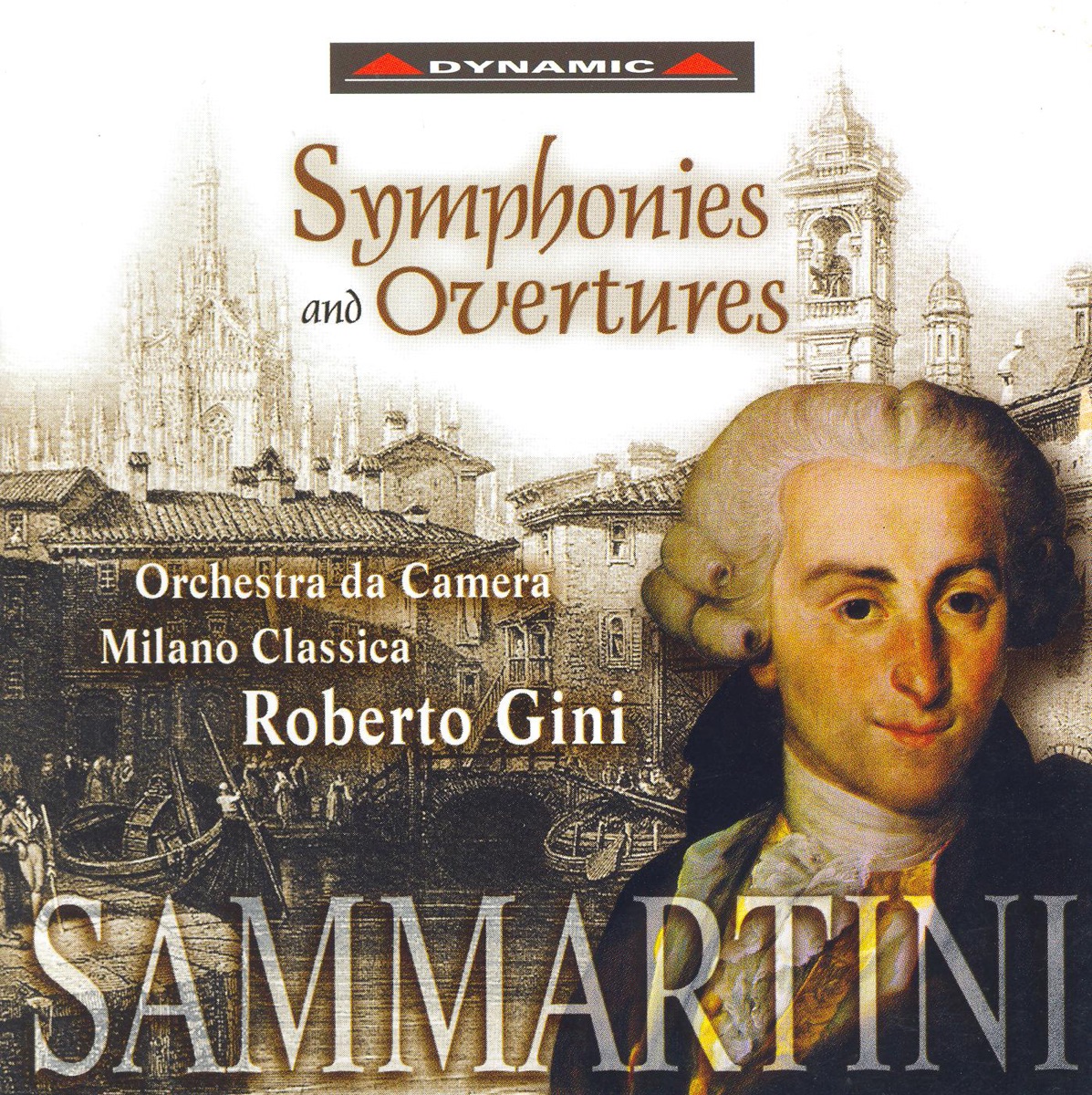 Sammartini: Symphonies and Overtures by Milan Classical Chamber Orchestra album cover