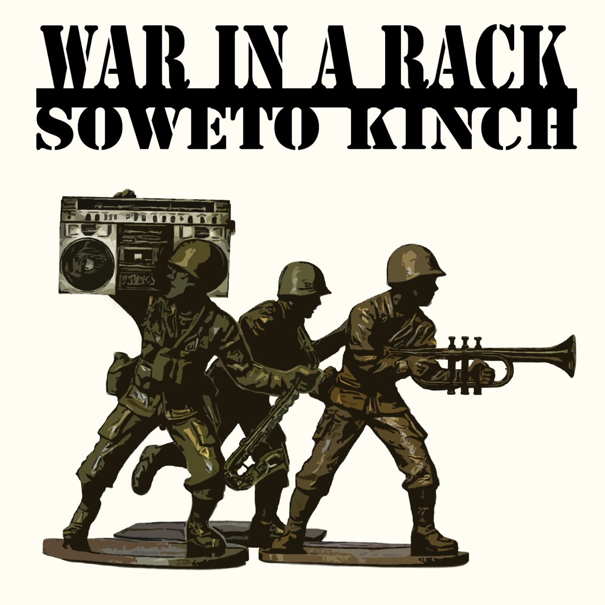 War In a Rack - EP by Soweto Kinch album cover