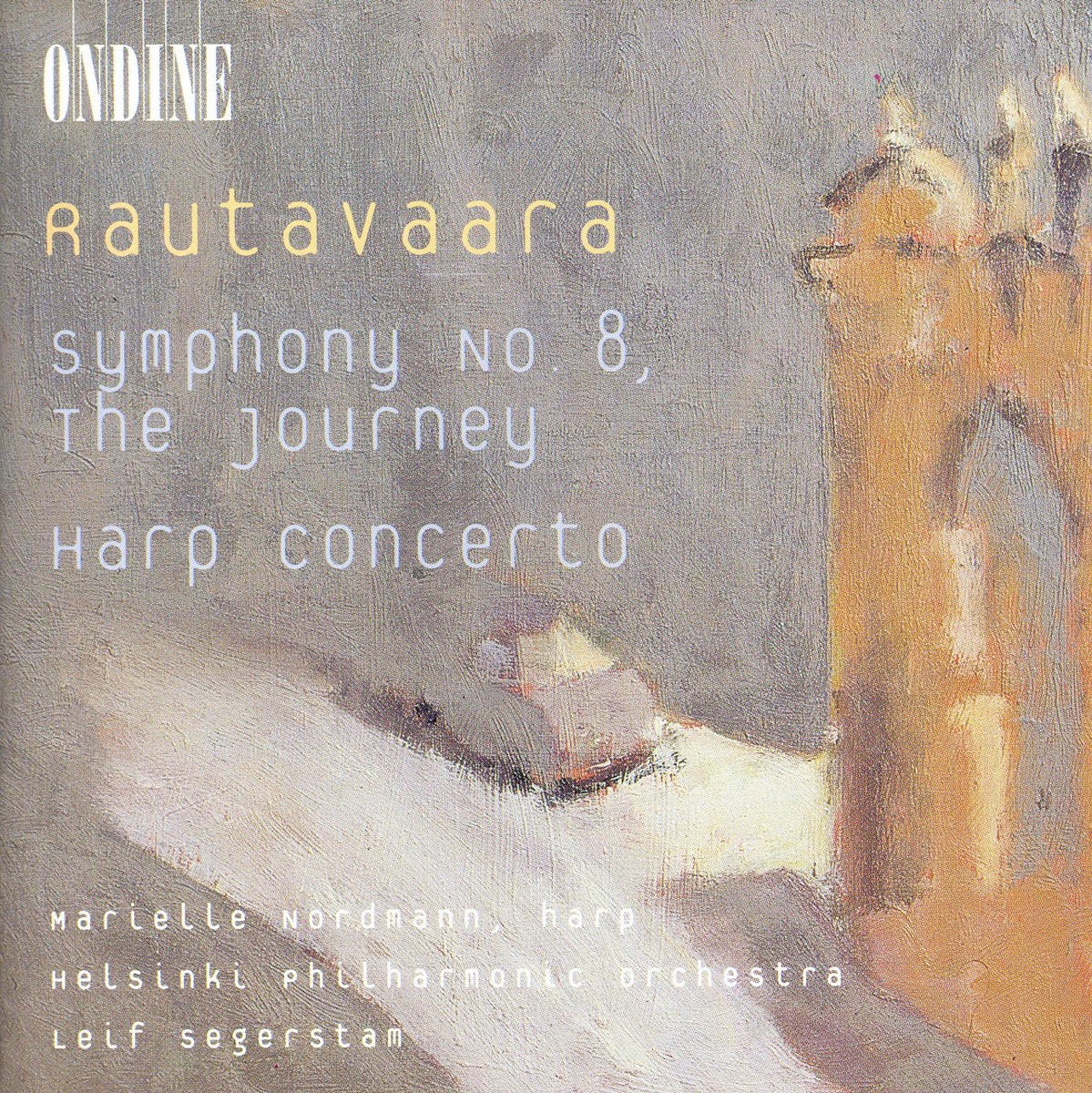 Rautavaara: Harp Concerto, Symphony No. 8 by Leif Segerstam, Helsinki Philharmonic Orchestra & Marielle Nordmann album cover