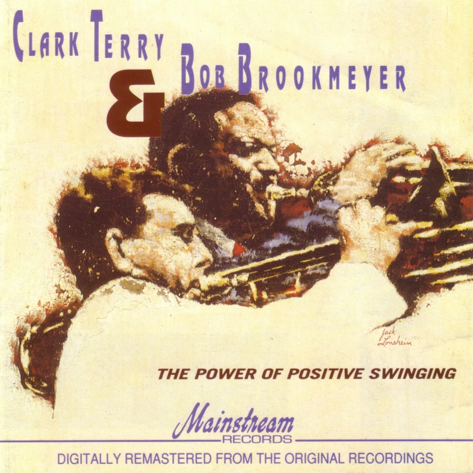 The Power Of Positive Swinging by Bob Brookmeyer & Clark Terry album cover