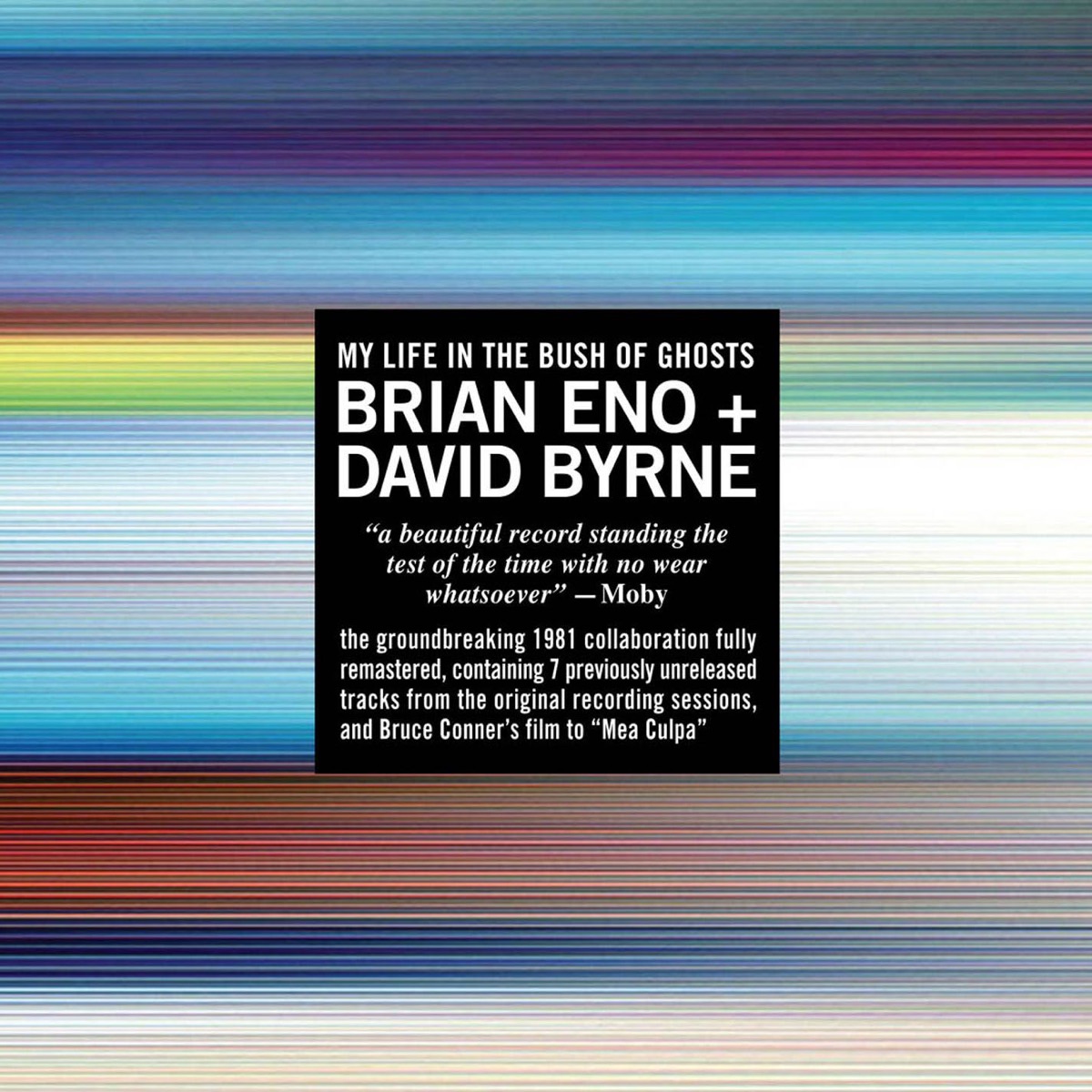 My Life In the Bush of Ghosts by Brian Eno & David Byrne album cover