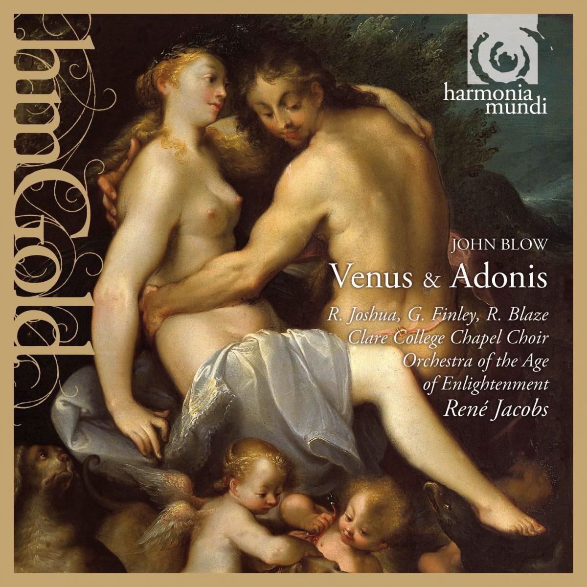 Blow: Venus & Adonis by René Jacobs & Orchestra of the Age of Enlightenment album cover