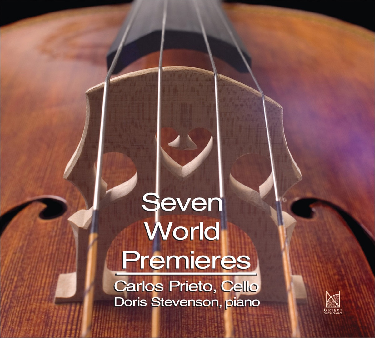 Seven World Premieres by Doris Stevenson & Carlos Prieto album cover
