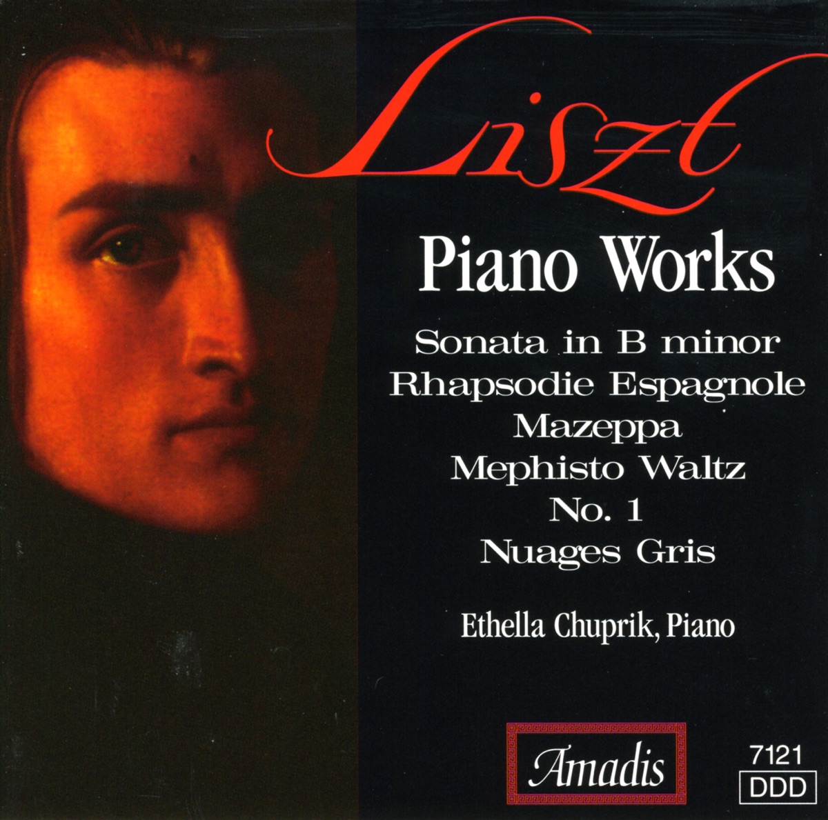 Liszt: Piano Sonata - Rhapsodie Espagnole - Mephisto Waltz No. 1 by Ethella Chuprik album cover