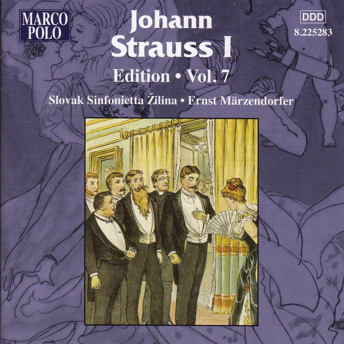 Johann Strauss I: Vol. 7 by Slovak Sinfonietta Zilina album cover