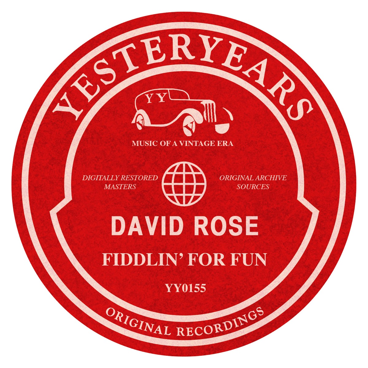 Fiddlin' For Fun by David Rose album cover