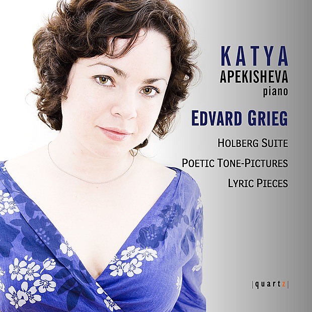 Grieg: Holberg Suite, Poetic Tone, Lyric Pieces: Piano Music by Katya Apekisheva album cover