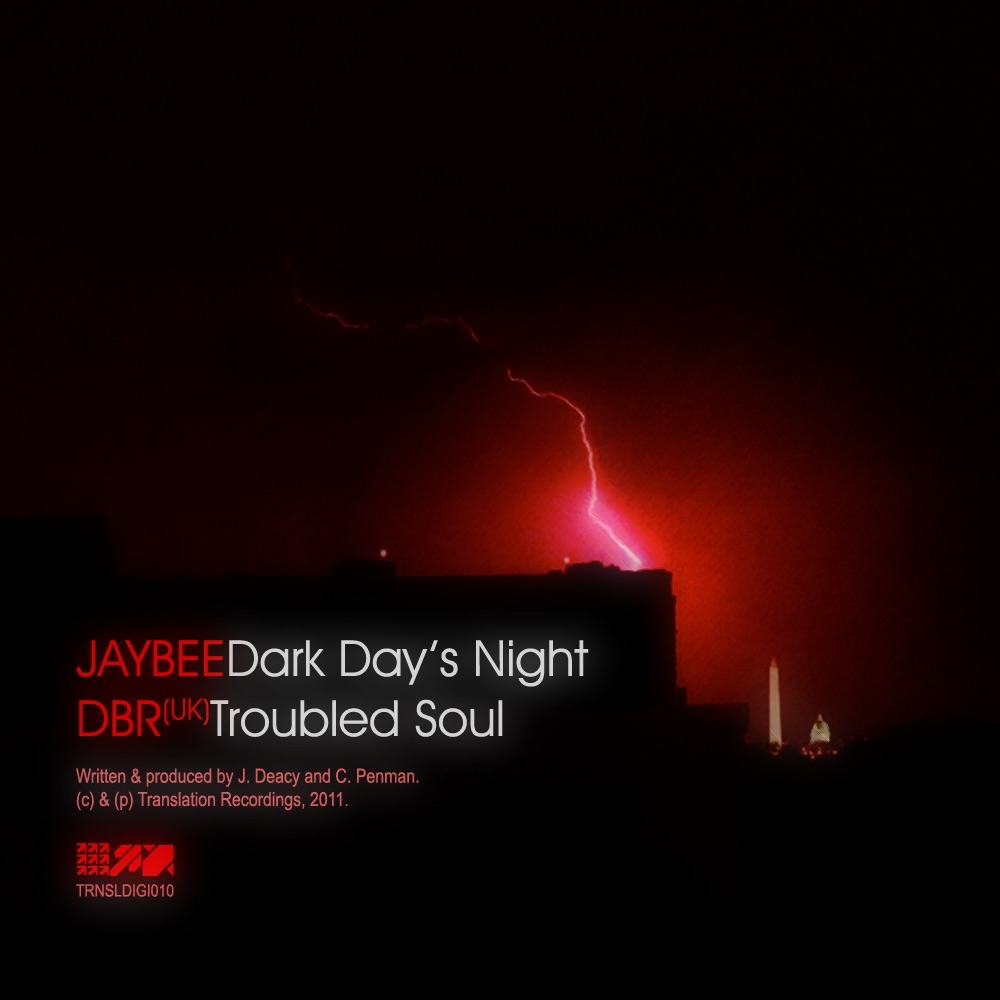 Dark Day's Night / Troubled Soul - EP - Single by Jaybee & DBR (UK) album cover