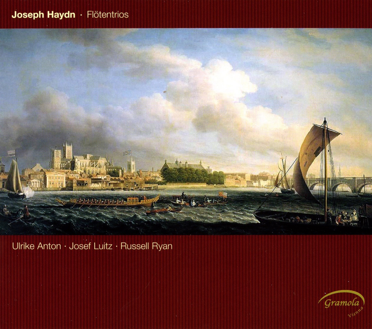 Haydn: Flötentrios by Josef Luitz, Ulrike Anton & Russell Ryan album cover