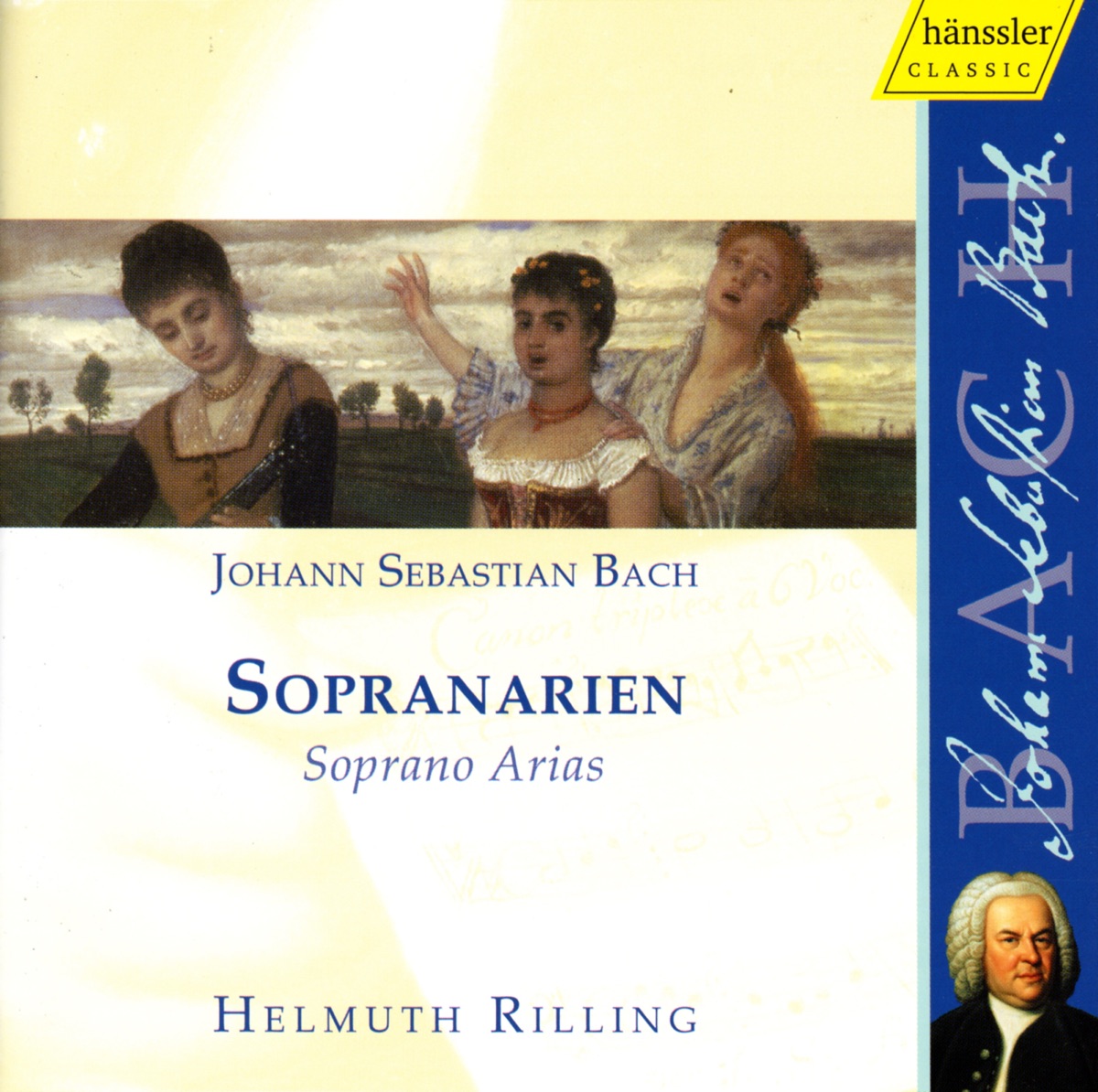 Bach, J.S.: Soprano Arias by Arleen Auger, Helmuth Rilling, Württemberg Chamber Orchestra Heilbronn, Stuttgart Bach Collegium, Gächinger Kantorei Stuttgart, Ulrike Sonntag, Costanza Cuccaro, Juliane Banse, Krisztina Laki, Helen Donath, Eva Caspo & Christiane Oelze album cover