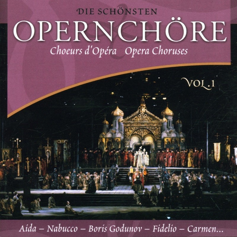 Die Schönsten Opernchöre Vol. 1 by Chor der Staatsoper Wien, Wiener Volksoper Orchester & Wilhelm Loibner album cover