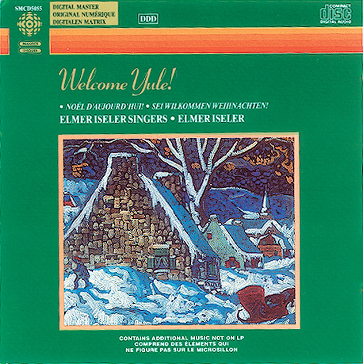Welcome Yule - Christmas Songs by Elmer Iseler Singers & Elmer Iseler album cover