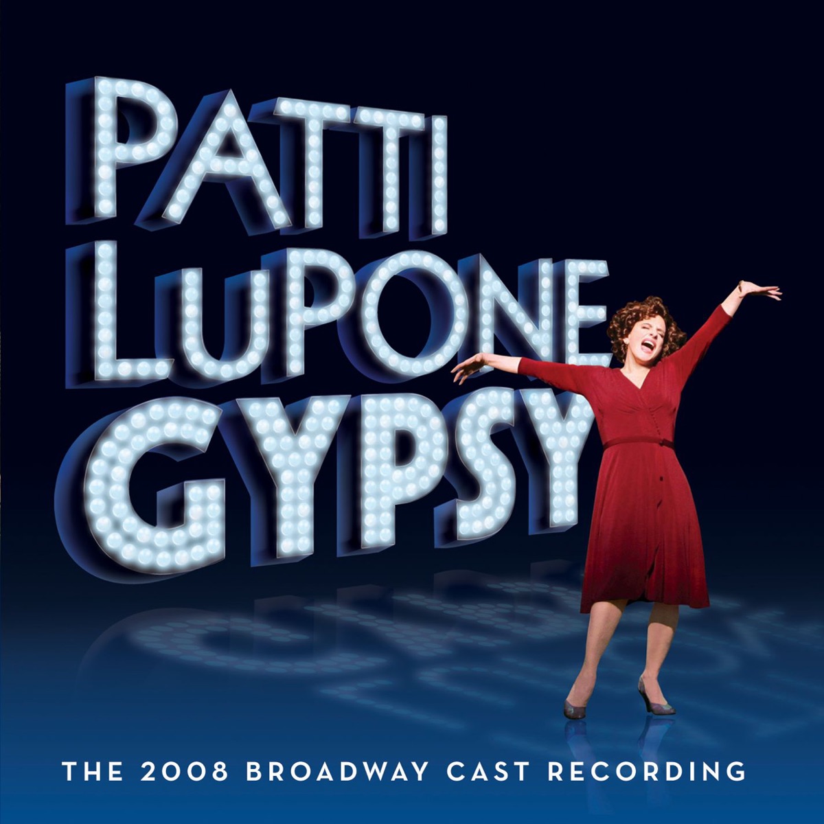 Gypsy (2008 Broadway Cast Recording) by Jule Styne & Stephen Sondheim album cover