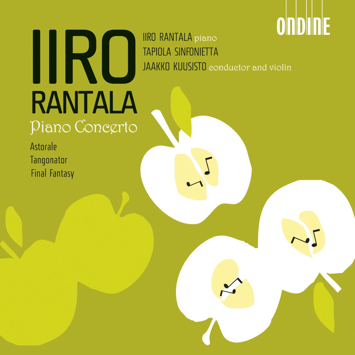 Rantala: Piano Concerto and Concerto In G Sharp Major by Iiro Rantala, Jaakko Kuusisto & Tapiola Sinfonietta album cover