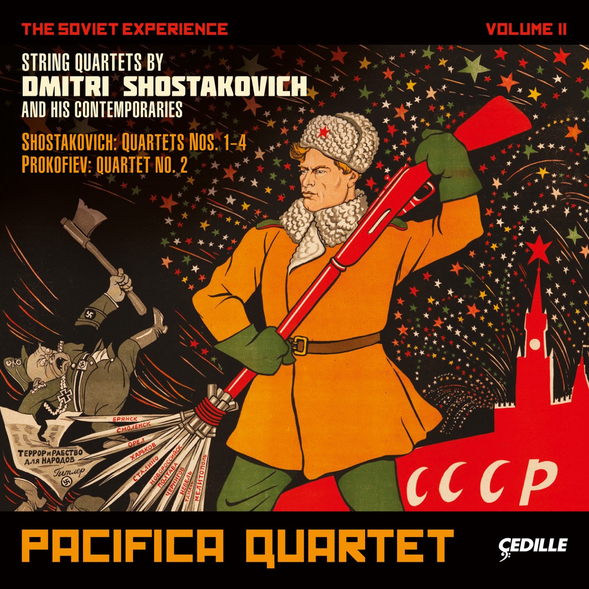 The Soviet Experience, Vol. 2 by Pacifica Quartet album cover