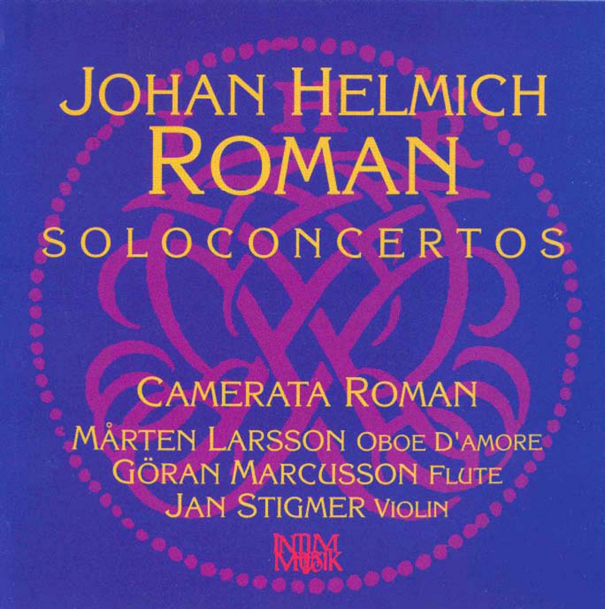 Roman: Solo Concertos by Camerata Romana, Thord Svedlund, Jan Stigmer, Göran Marcusson & Marten Larsson album cover
