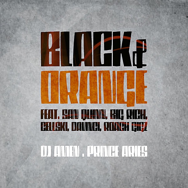 Black and Orange (Giants Anthem) by San Quinn album cover