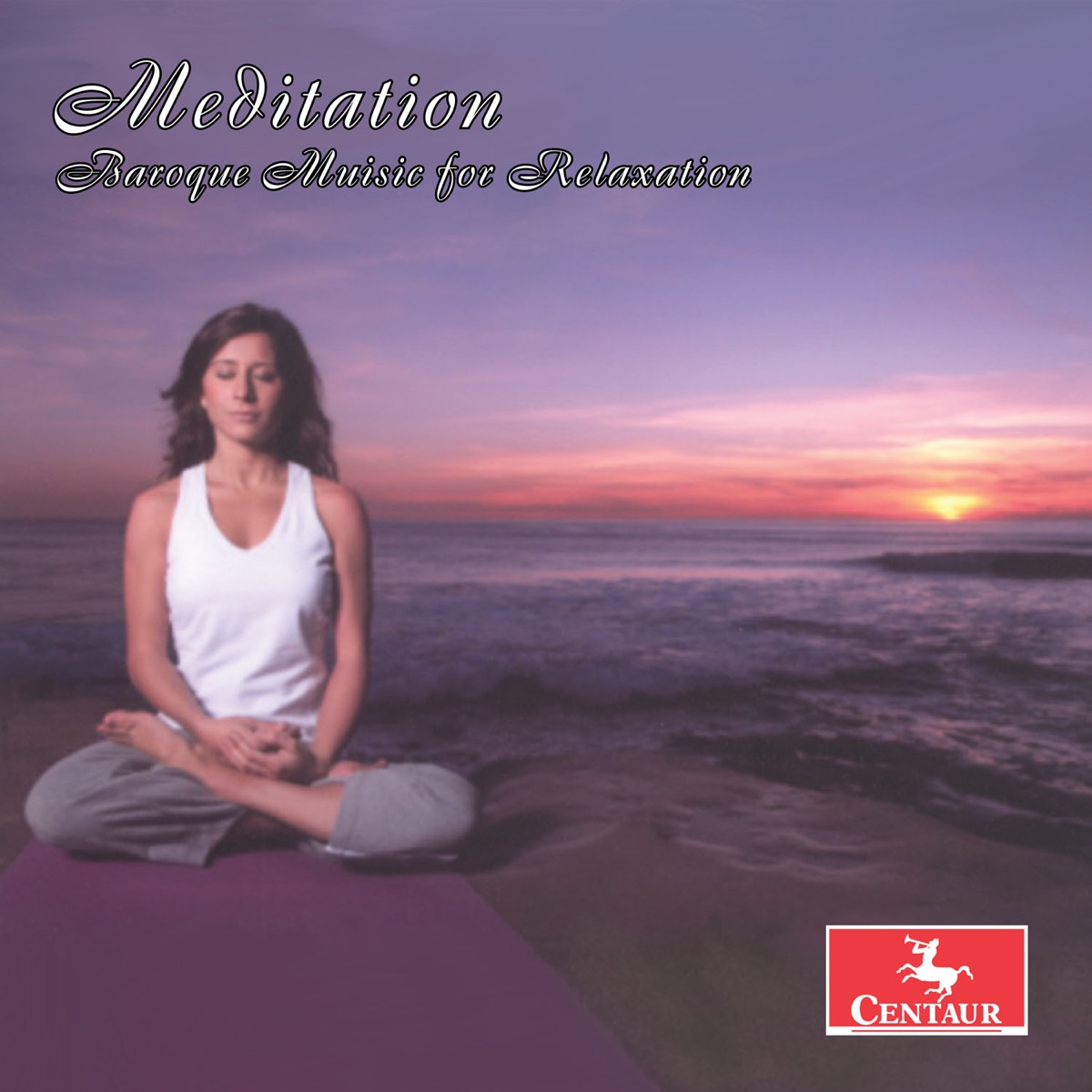 Meditation: Baroque Music for Relaxation by Seattle Baroque Orchestra, Ingrid Matthews, Michael McCraw, Louise Carslake, Music's Recreation, Byron Schenkman, Elissa Berardi, Dennis Godburn, Philomel Baroque Orchestra, 6 Chordae Consort of Viols, Aulos Ensemble, David Miller, Washington McClain, Sand Dalton & Kim Pineda album cover