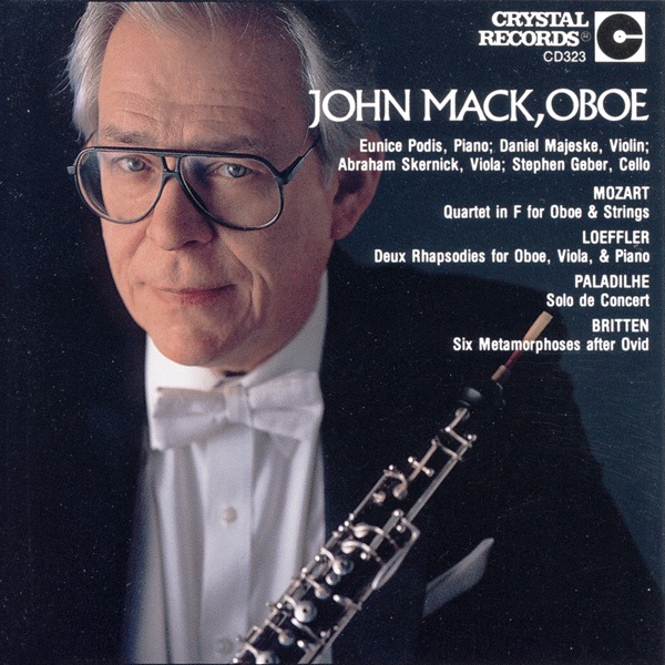 John Mack, Oboe by John Mack album cover