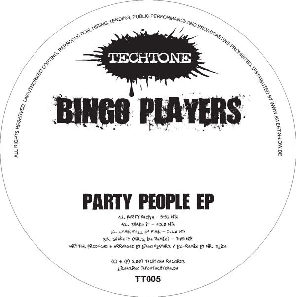 Party People EP by Bingo Players album cover