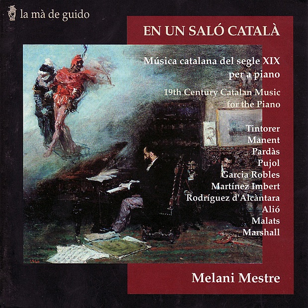 En un Saló Català - 19th Century Catalan Music for the Piano by Melani Mestre album cover