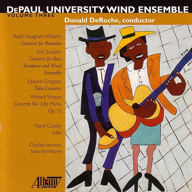 DePaul University Wind Ensemble: Vol. 3 - Friends In Low Places by Charles Vernon, DePaul University Wind Ensemble & Floyd Cooley album cover