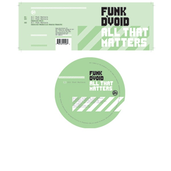 All That Matters by Funk D'Void album cover