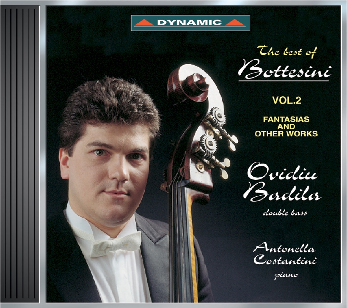 The Best of Bottesini, Vol. 2: Fantasias and Other Works by Ovidiu Badila & Antonella Costantini album cover